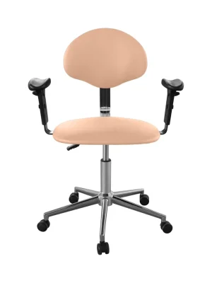 Фото Кресло медицинское для лечебных учреждений с подлокотниками КР12 цвет бежевый Изображение Кресло медицинское для лечебных учреждений с подлокотниками КР12 цвет бежевый