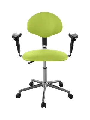 Изображение Кресло медицинское  для лечебных учреждений с подлокотниками КР12 цвет светло-зеленый