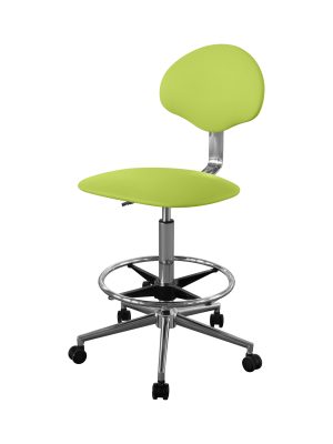 Изображение Кресло высокое медицинское для лечебных учреждений КР12-В цвет светло-зеленый
