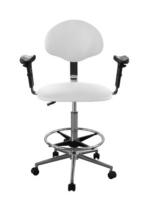 Изображение Кресло медицинское  для лечебных учреждений с подлокотниками КР12 цвет Кремовый