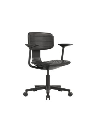 Фото Кресло КР23 с подлокотниками - каркас нейлон+стекловолокно, сиденье и спинка пенополиуретан Изображение Кресло КР23 с подлокотниками - каркас нейлон+стекловолокно, сиденье и спинка пенополиуретан