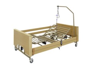 Изображение Кровать электрическая Med-Mos DB-11А (МЕ-5248Н-00) с боковым переворачиванием, туалетным устройством и функцией «кардиокресло»