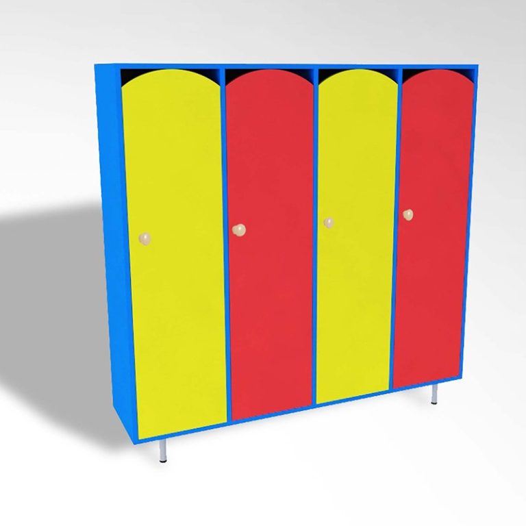 Изображение Шкафчики для одежды 4-секционные