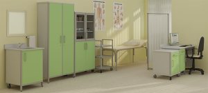 шкафы медицинские для одежды
