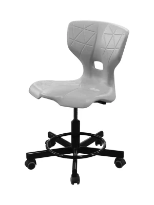 Изображение Стул ШС14 подъёмно-поворотный на винтовой опоре - цвет синий