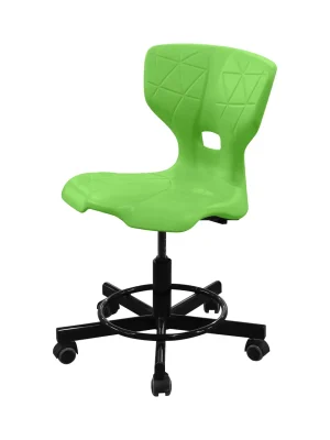 Изображение Стул ШС14 подъёмно-поворотный на винтовой опоре - цвет черный