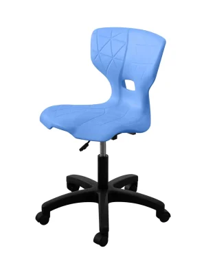 Изображение Стул ШС25 поворотный регулируемый по высоте на газ лифте цвет синий