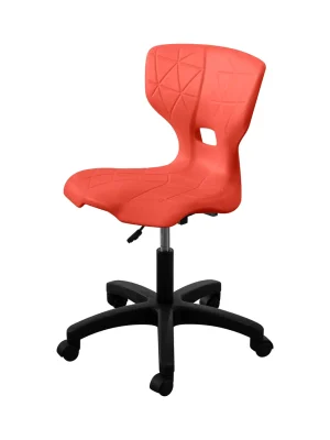 Изображение Стул ШС25 поворотный регулируемый по высоте на газ лифте цвет красный