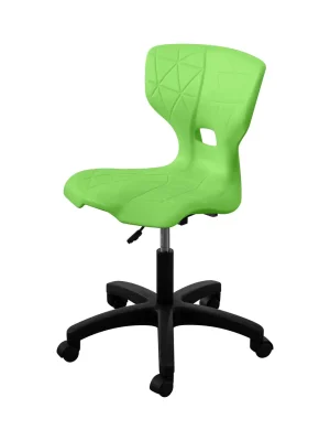 Изображение Стул ШС25 поворотный регулируемый по высоте на газ лифте цвет зеленый