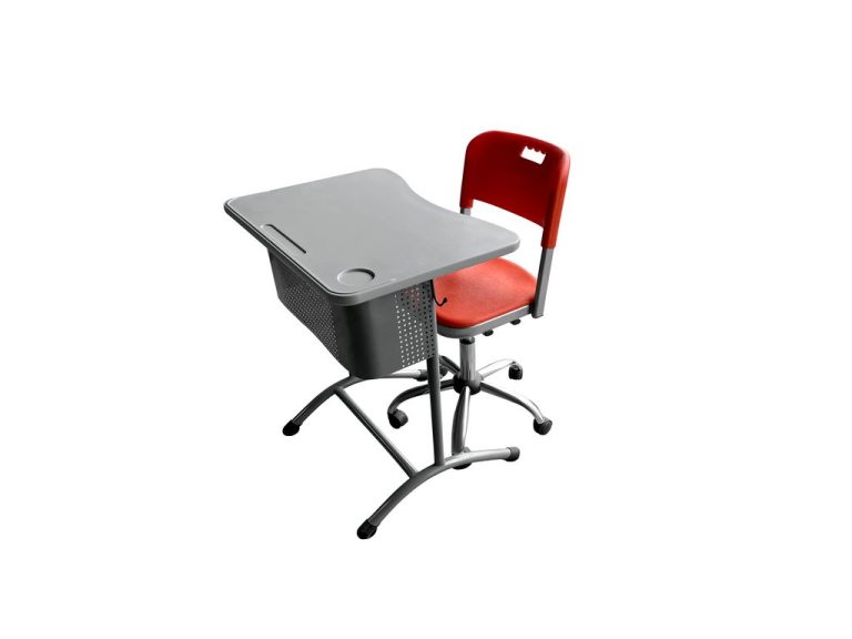 Изображение Школьный стол с пластиковой столешницей ШСТ13 цвет синий