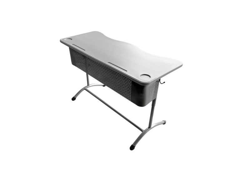 Изображение Школьный стол столешница пластик ШСТ14 цвет серый