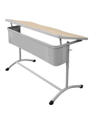 Изображение Пятиугольный стол ШСТ74 столешница МДФ с литой бесшовной кромкой