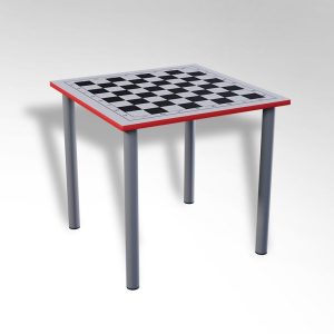 Изображение Стол шахматный на металлокаркасе