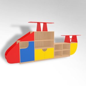 Изображение Стенка для детского сада «Вертолет»